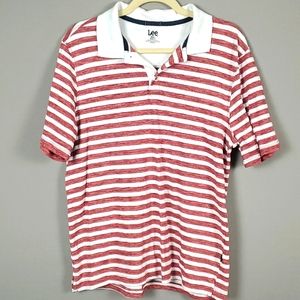 Lee Striped Polo Shirt